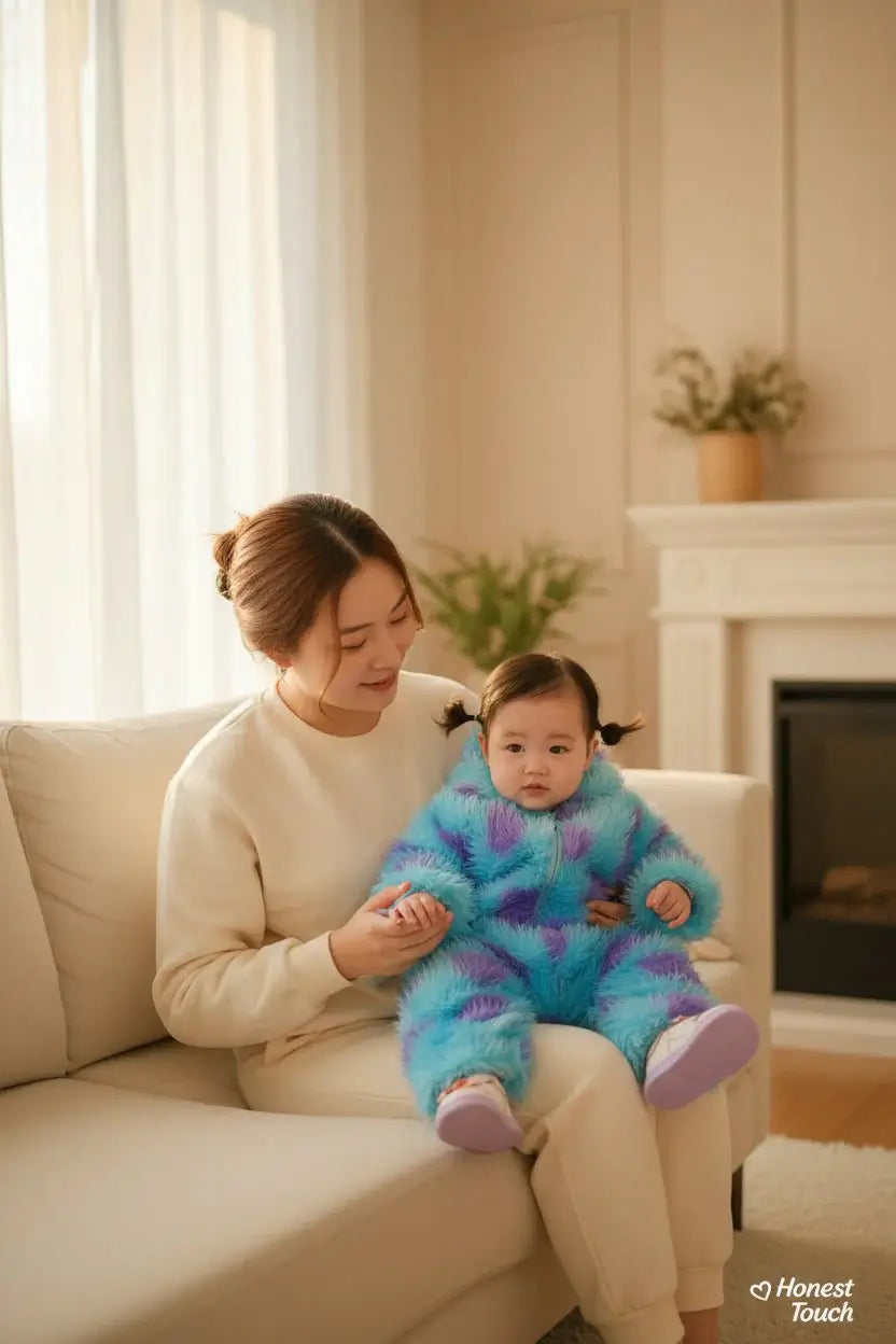 baby soft comfort Animal Hooded Cozy Hooded| Honest Touch