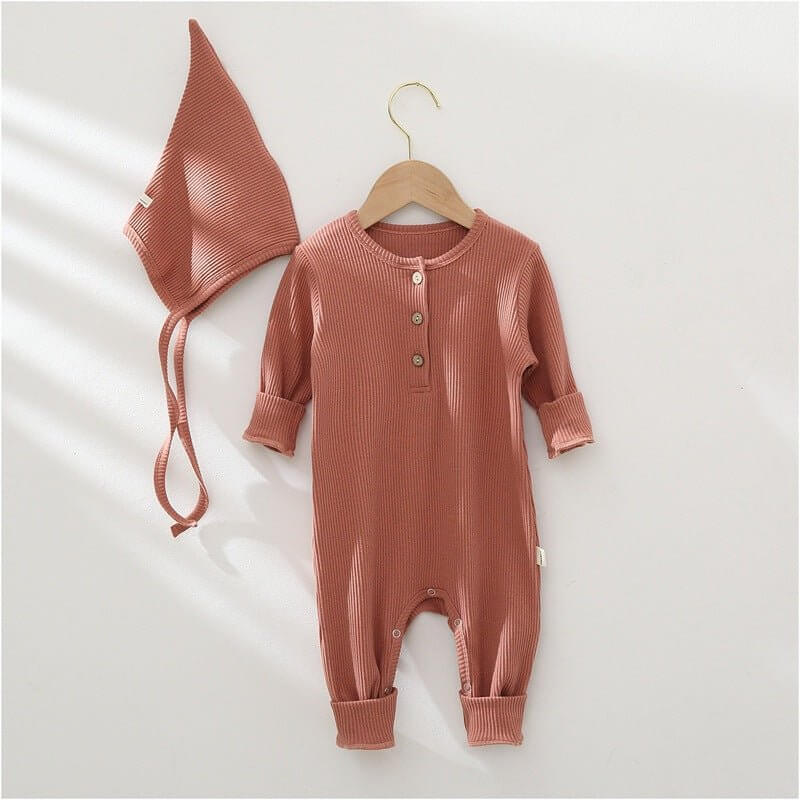 Solid Color Baby Onesie – Soft & Comfortable Infant Bodysuit