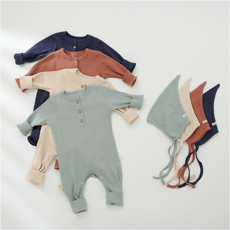 Solid Color Baby Onesie – Soft & Comfortable Infant Bodysuit